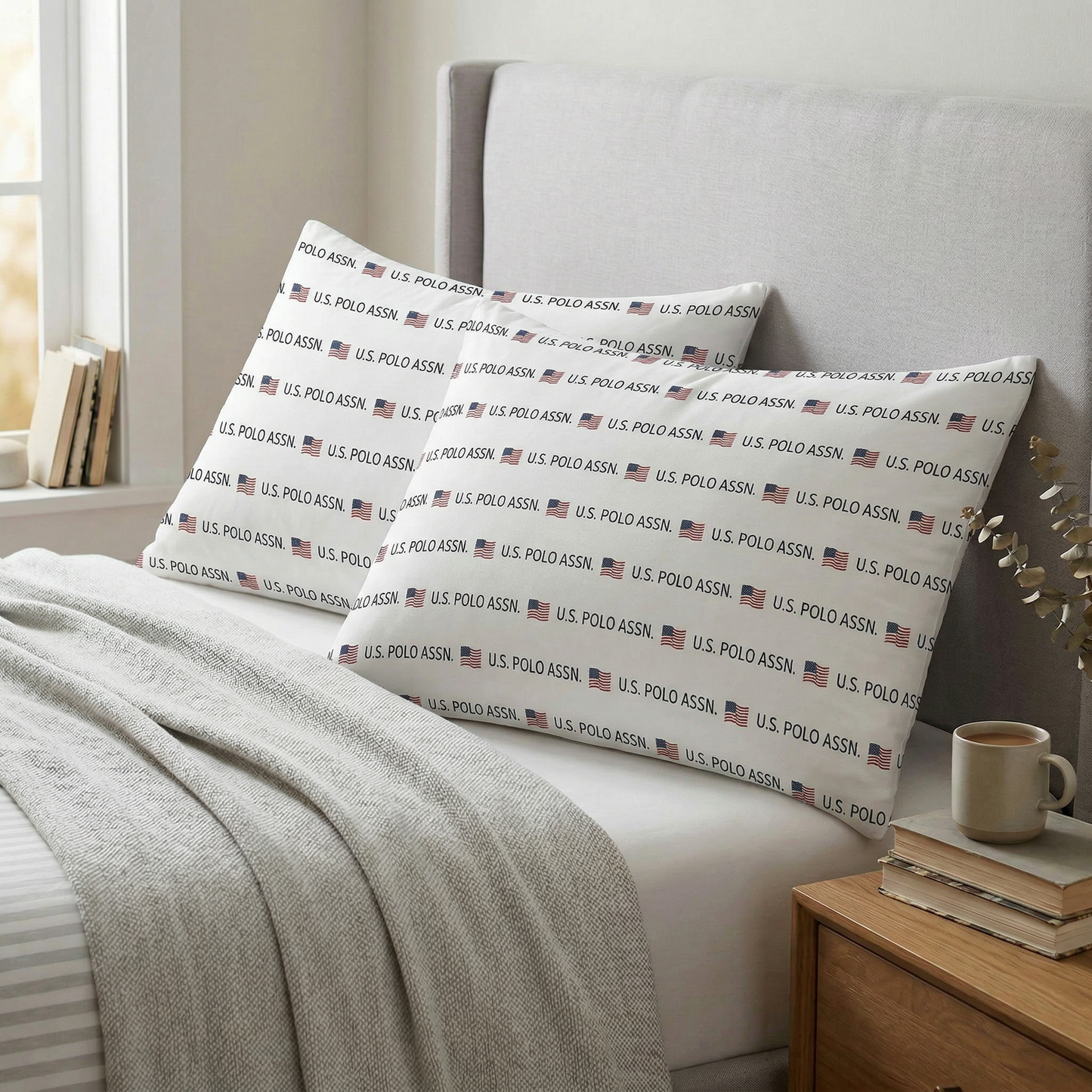U.S. Polo Assn. Jumbo Anniversary Pillow