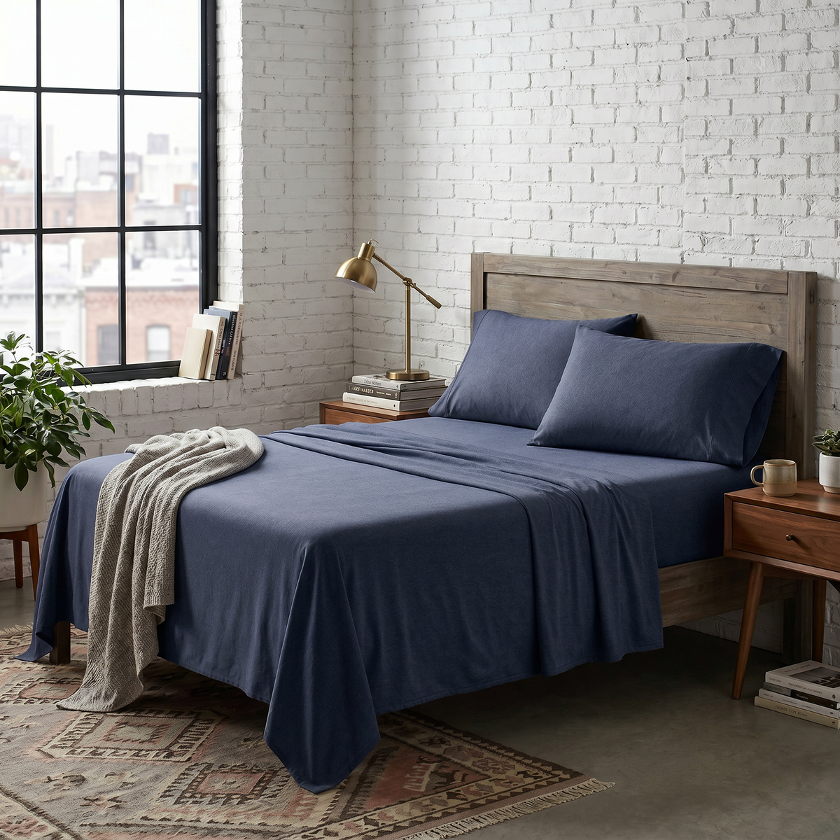 U.S. Polo Assn. Jersey Knit Sheet Set