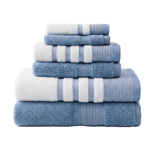 Lux Living 6-Piece Bath Towel Set
