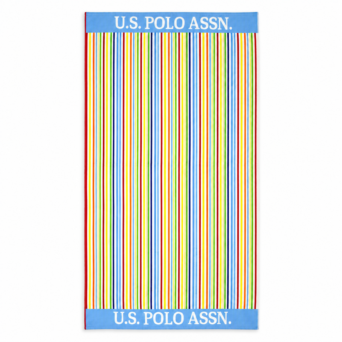 U.S. Polo Assn. Oversized Velour Beach Towel