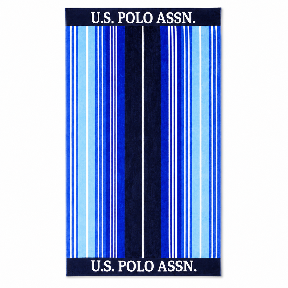 U.S. Polo Assn. Oversized Velour Beach Towel