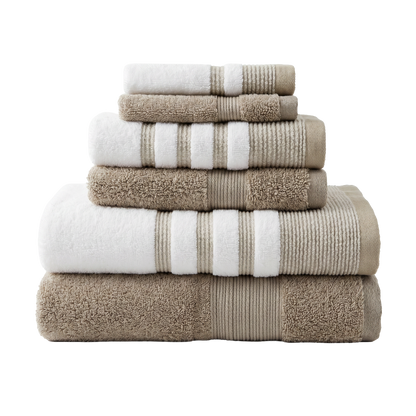 Lux Living 6-Piece Bath Towel Set