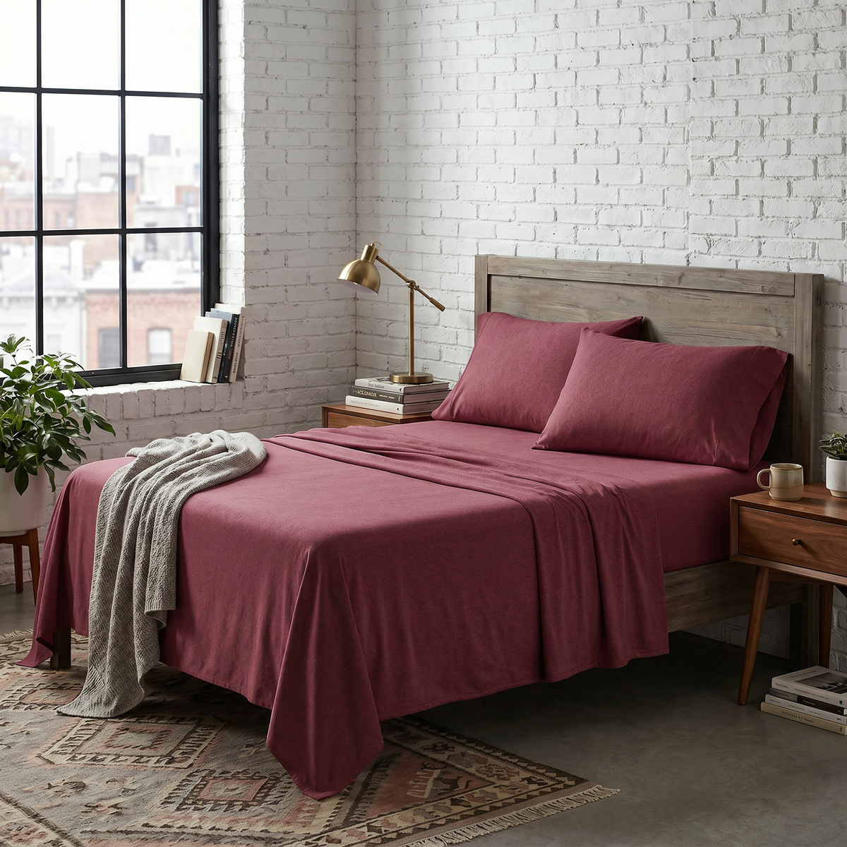 U.S. Polo Assn. Jersey Knit Sheet Set