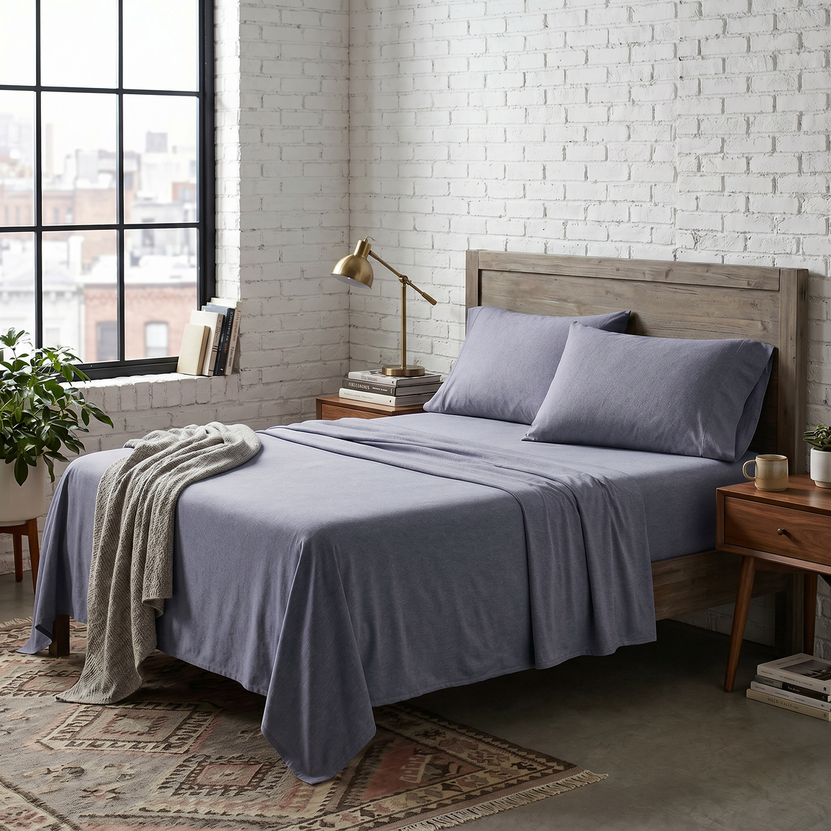 U.S. Polo Assn. Jersey Knit Sheet Set
