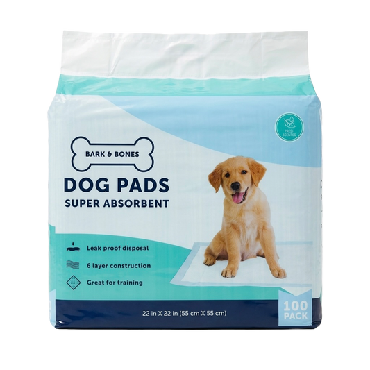 Super Absorbent Dog Training Pads, 100-Pack