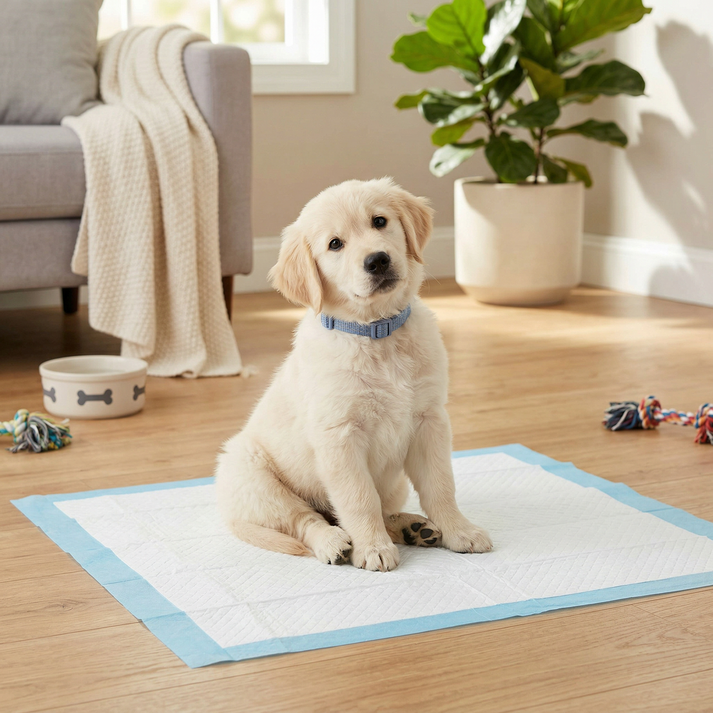 Super Absorbent Dog Training Pads, 100-Pack