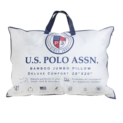U.S. Polo Assn. Jumbo Bamboo Pillow