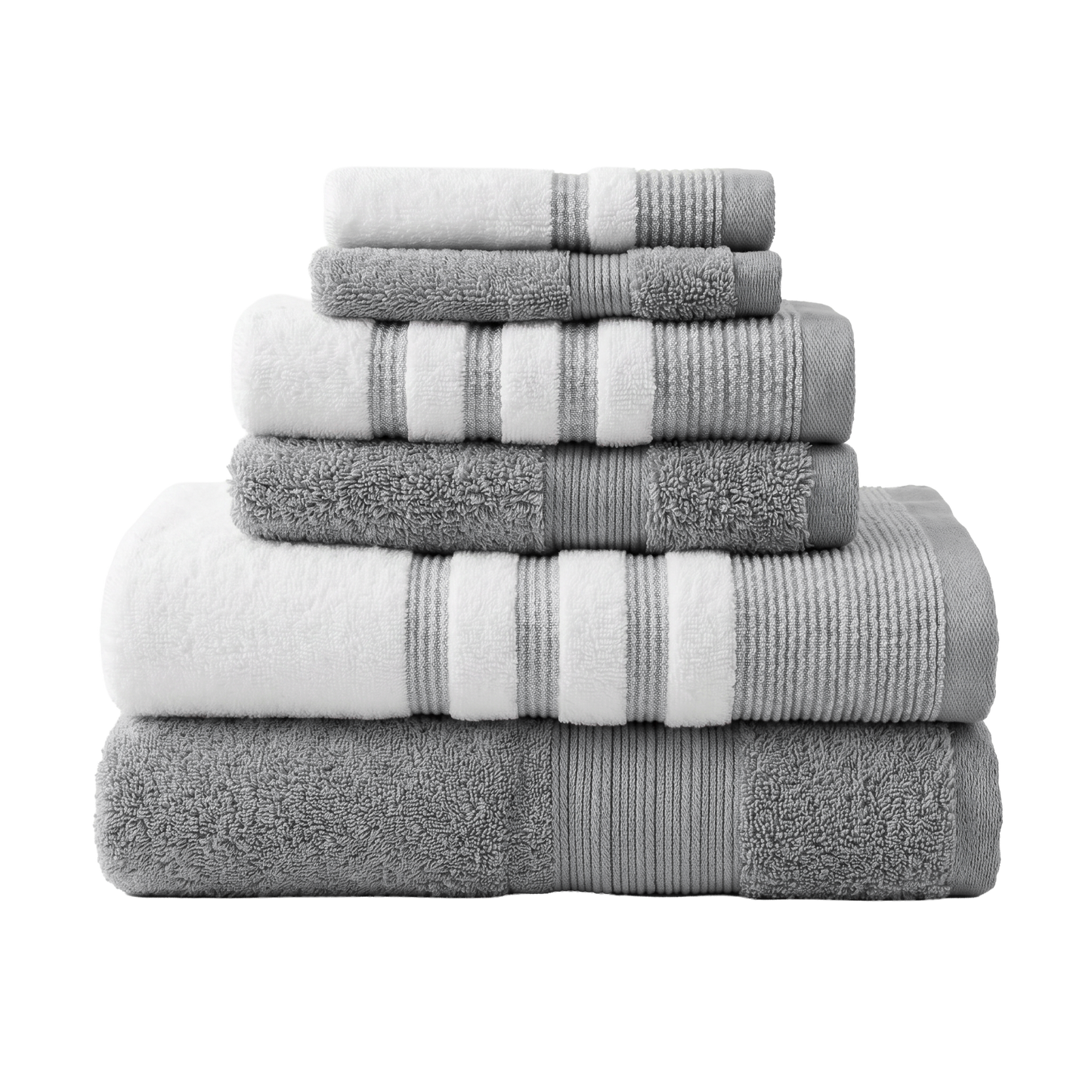 Lux Living 6-Piece Bath Towel Set