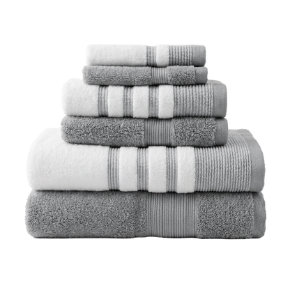 Lux Living 6-Piece Bath Towel Set
