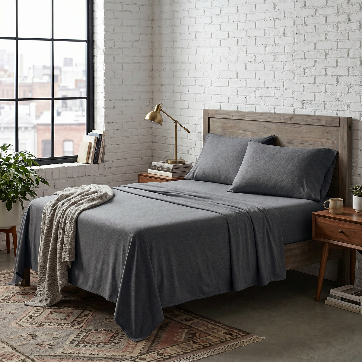 U.S. Polo Assn. Jersey Knit Sheet Set