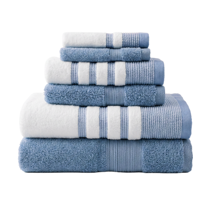 Lux Living 6-Piece Bath Towel Set