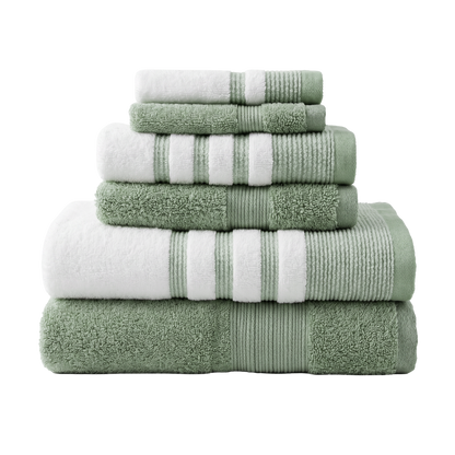 Lux Living 6-Piece Bath Towel Set