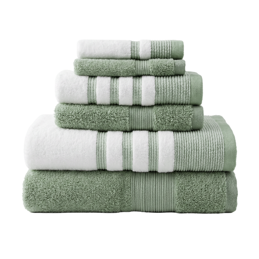 Lux Living 6-Piece Bath Towel Set