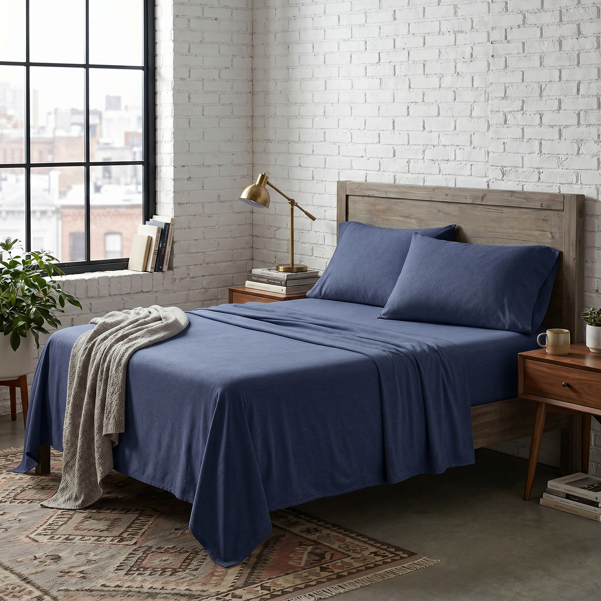 U.S. Polo Assn. Jersey Knit Sheet Set