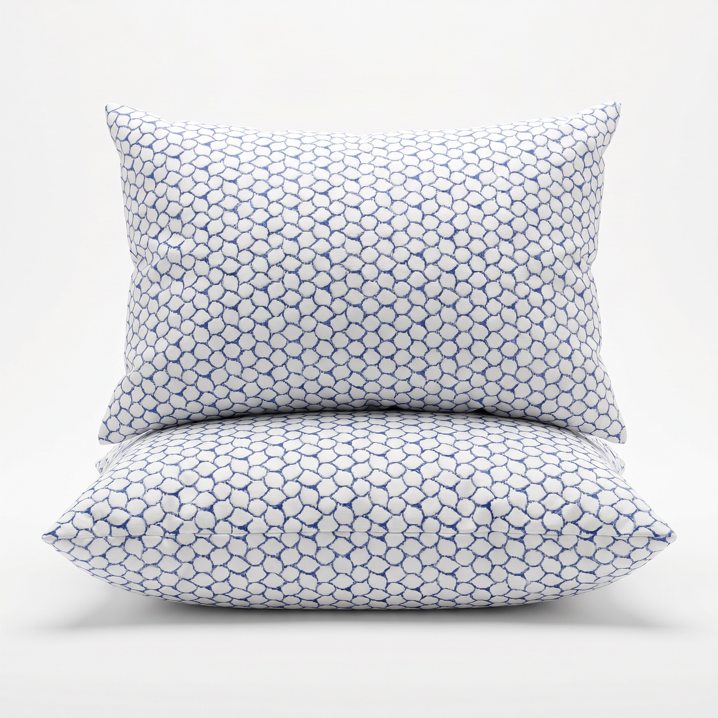 USPA Jumbo Jacquard Cooling Bed Pillow, Set of 2