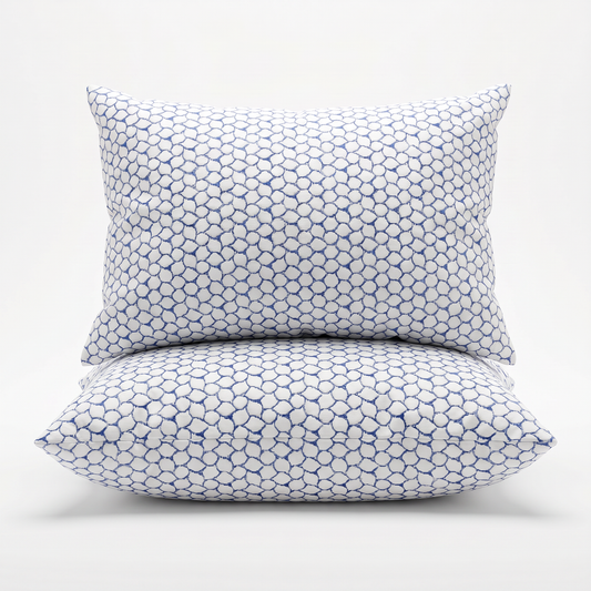 USPA Jumbo Jacquard Cooling Bed Pillow, Set of 2
