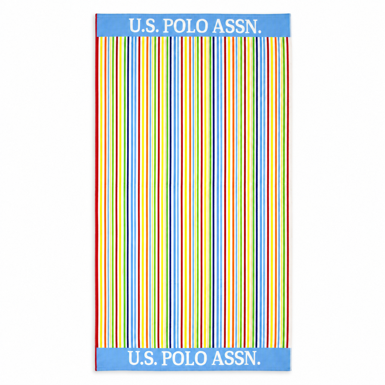 U.S. Polo Assn. Oversized Velour Beach Towel