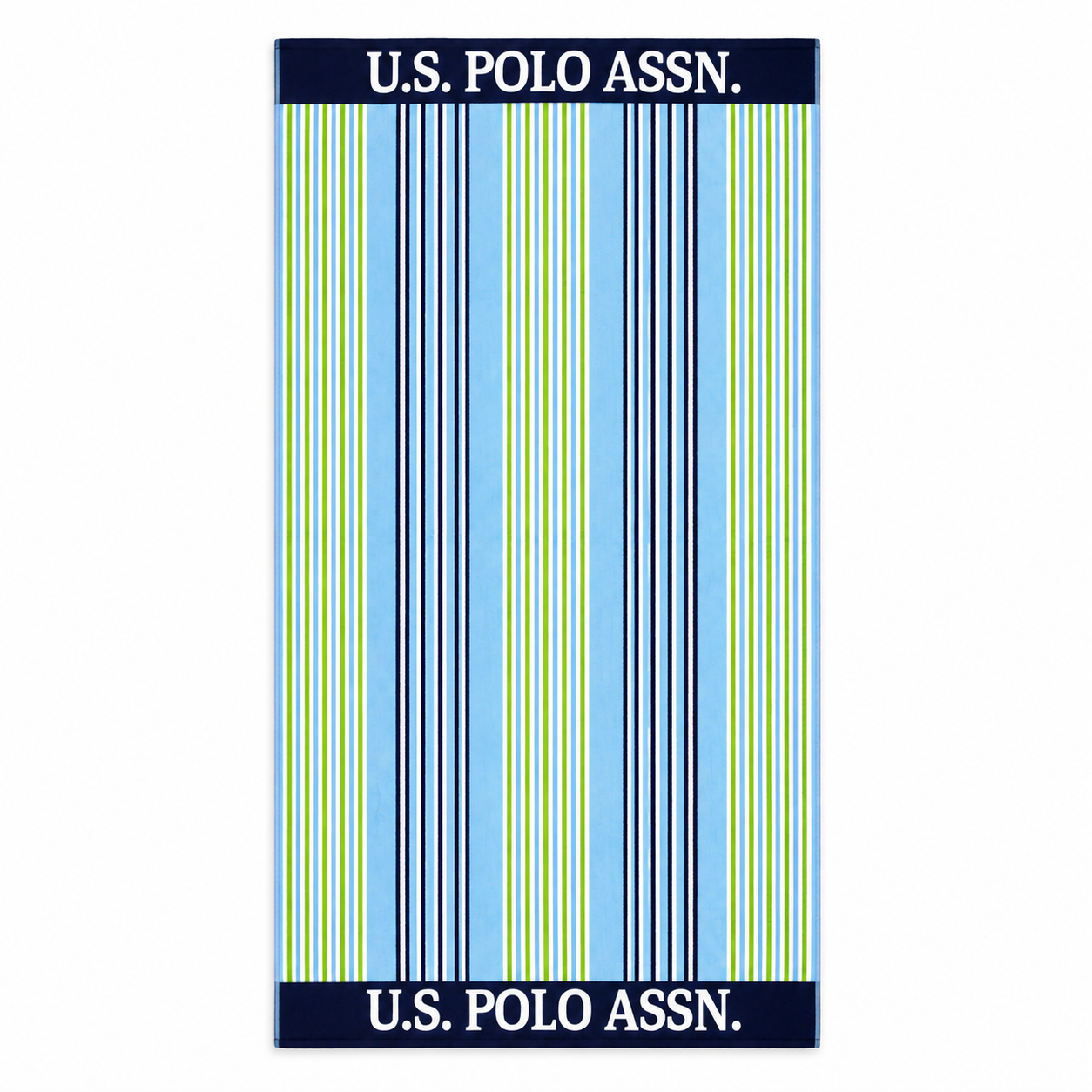 U.S. Polo Assn. Oversized Velour Beach Towel