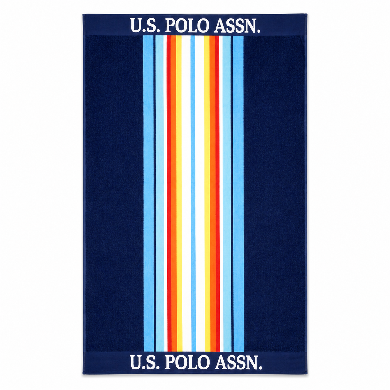 U.S. Polo Assn. Oversized Velour Beach Towel