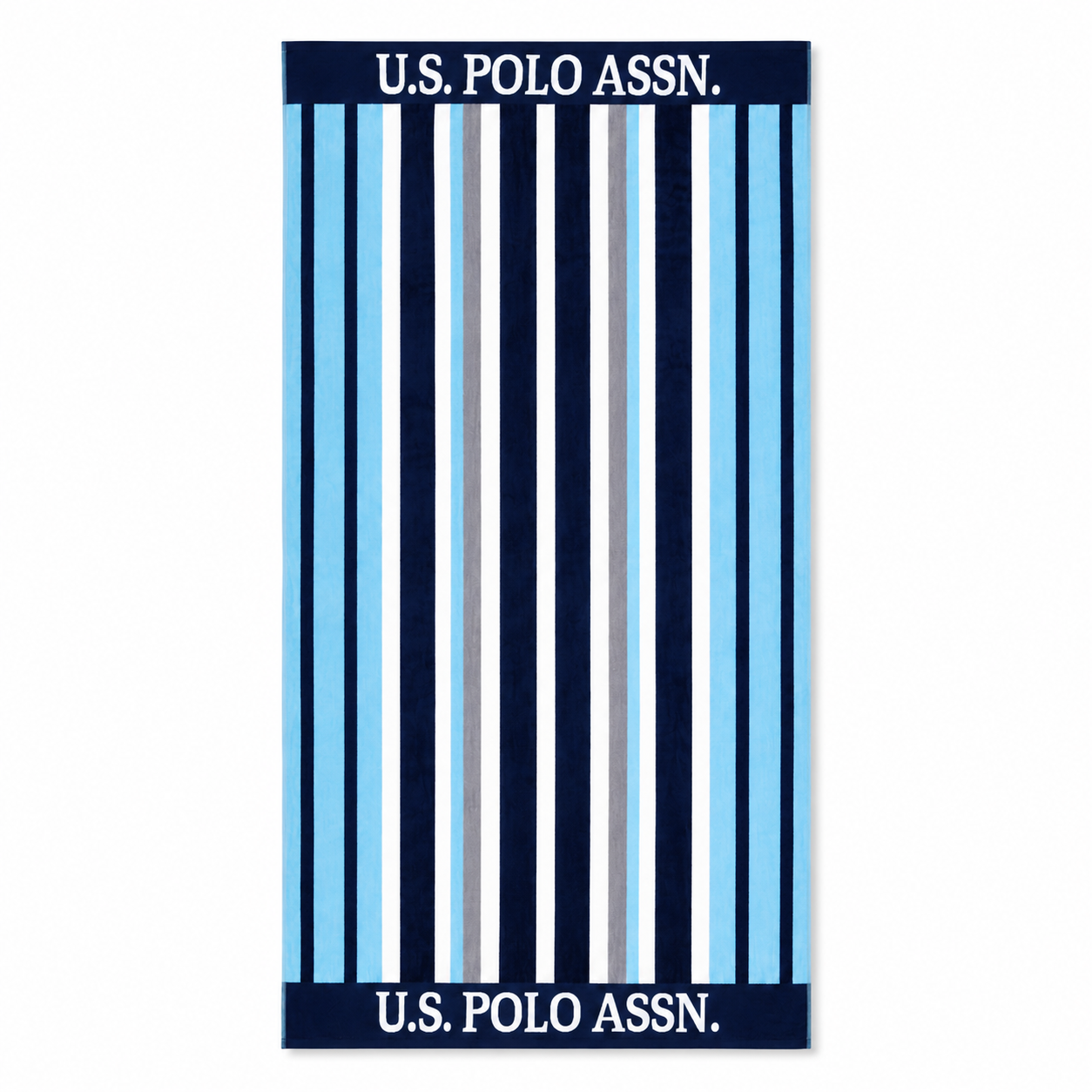U.S. Polo Assn. Oversized Velour Beach Towel
