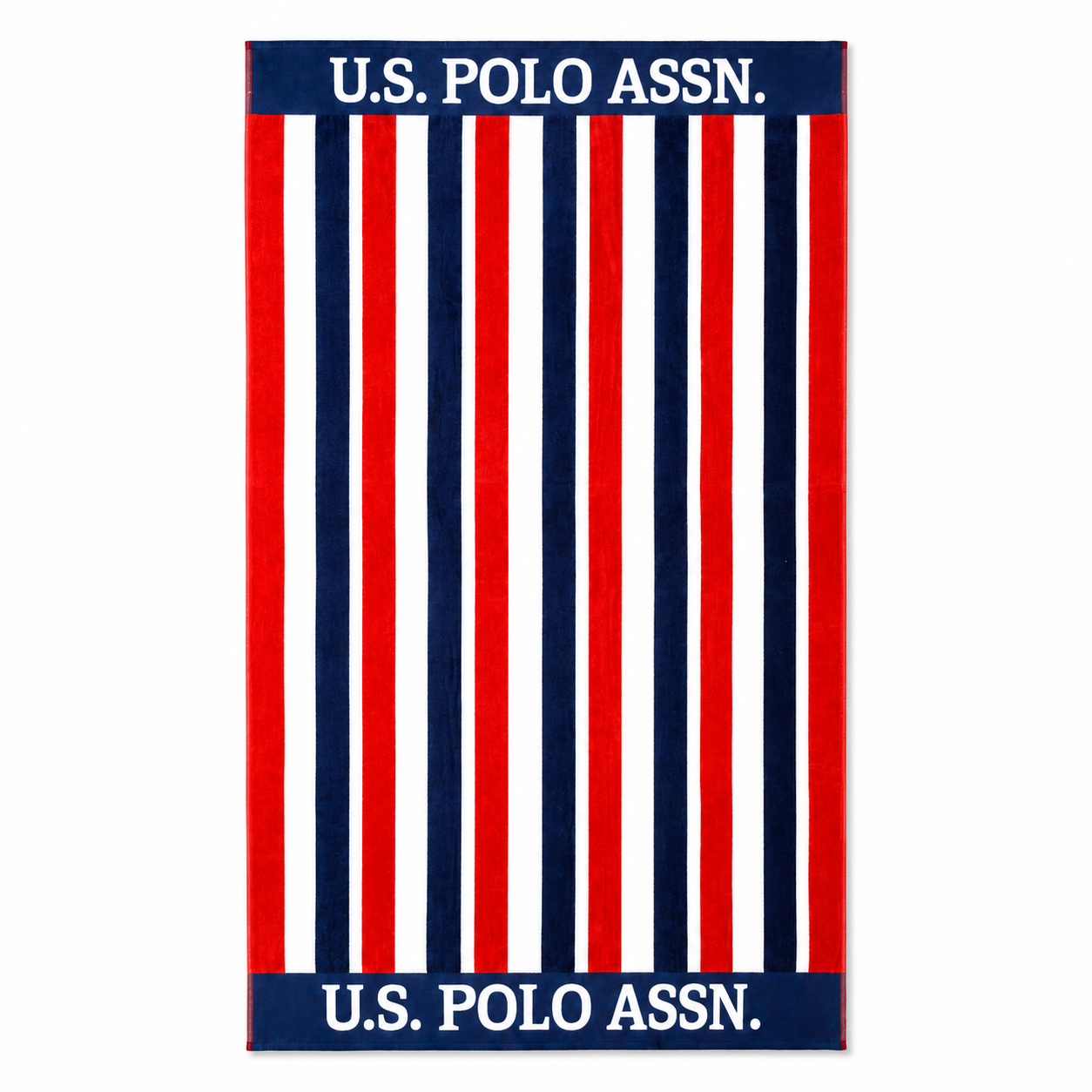 U.S. Polo Assn. Oversized Velour Beach Towel